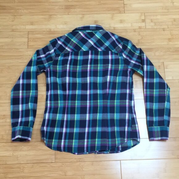 EUC Aéropostale Multicolor Flannel - Picture 2 of 3